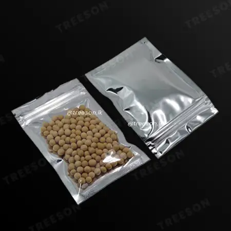 Aluminium Foil Ziplock Bag With One Side Transparent - Image 3