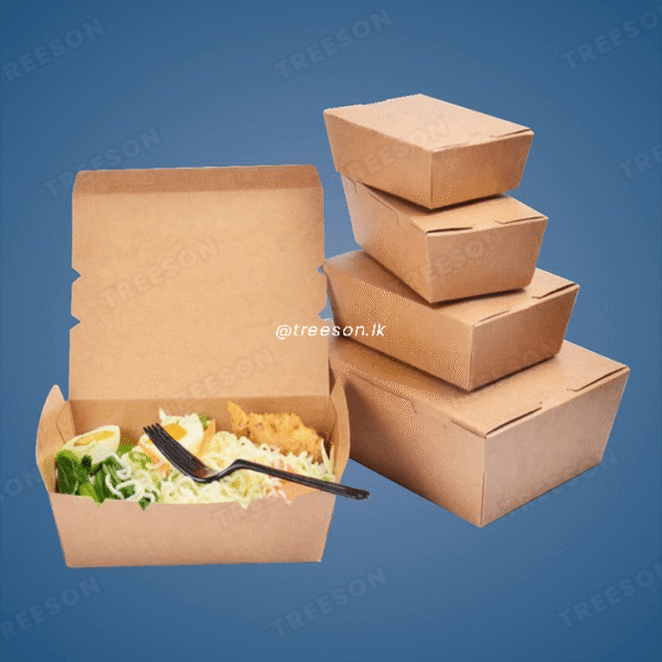Kraft Paper Lunch Box (PE Coated)