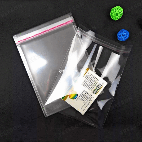 OPP Self Adhesive Bags with seal flap