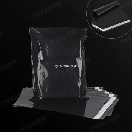 Tamper Proof Courier Bags - Black