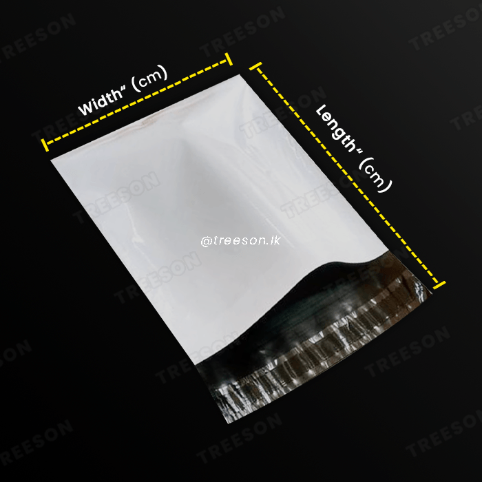 Tamper Proof Courier Bags – Light Grey - Image 3